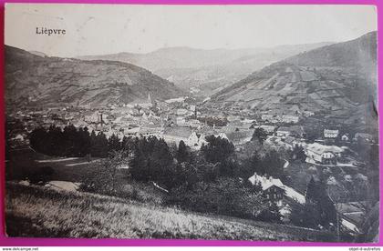 Cpa Lièpvre Vue Générale 1924 Carte Postale 68 Alsace Proche Rombach le Franc Chatenois Selestat