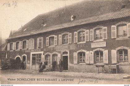 lièpvre * Restaurant Au Cerf Victor SCHELCHER Boulangerie * commerce villageois