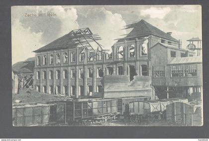 CPA 62 - LIEVIN - CARTE ALLEMANDE - ZECHE IN LIEVIN