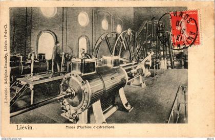 CPA LIÉVIN - Mines (Machine d'extraction) (976396)