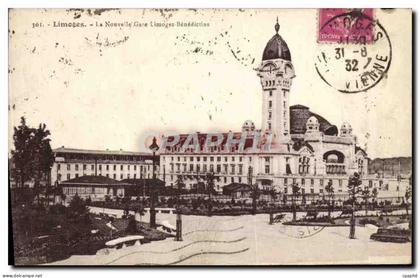 CPA Limoges La nouvelle gare Limoges Benedictins
