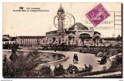 CPA Limoges Nouvelle Gare de Limoges Benedictine