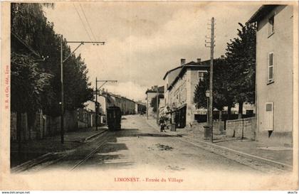 CPA LIMONEST - Entrée du Village (368134)