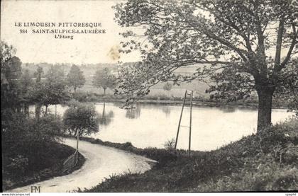CPA Le Limousin Pittoresque St Sulpice Lauriere L'Etang
