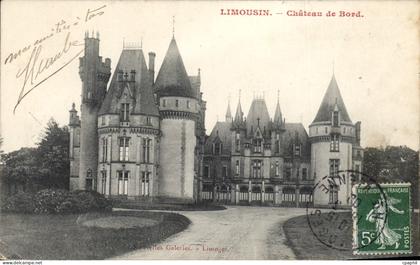 CPA Limousin Chateau de Bord
