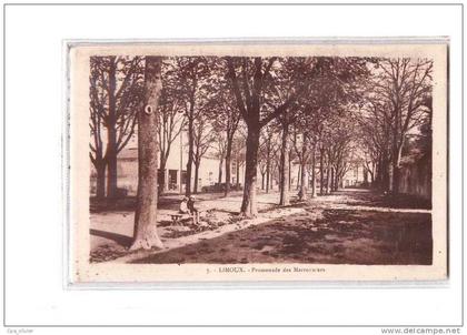 11 LIMOUX Promenade des Marronniers, ed ERA 7, 193?
