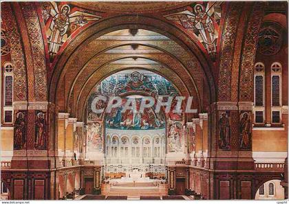 CPM Lisieux Calvados Basilique Ste Therese de Lisieux Interieur