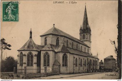 CPA LIVAROT L'Eglise (1229778)