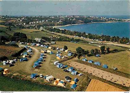 29 - Locquirec - Camping du Rugunay - Vue aérienne - Automobiles - Voir Scans Recto Verso