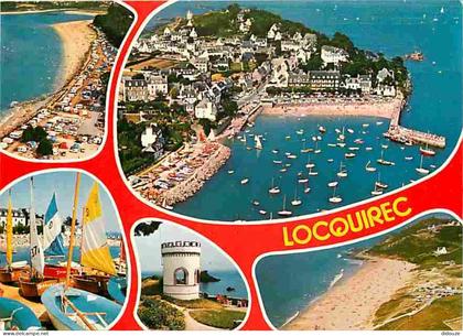 Carte Postale - 29 - Locquirec - Multivues - Voile - Voir Scans Recto Verso