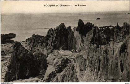 CPA Locquirec - Les Rochers (1033321)