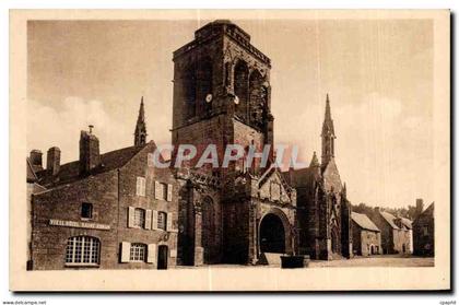 CPA Locronan Finistere L Eglise