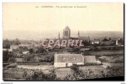 CPA Locronan Vue Generale prise de Kerguenole