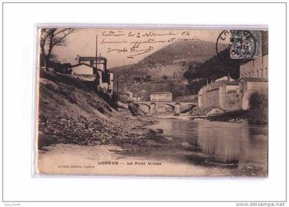 34 LODEVE Pont Vinas, ed Arnal, 1904