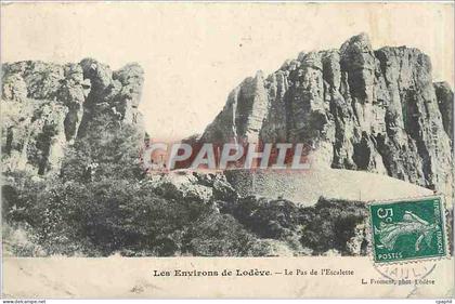 CPA Les Environs de Lodeve Le Pas de l'Escalette