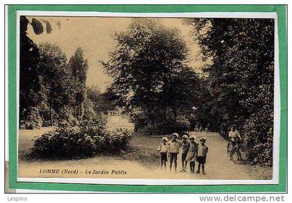 LOMME --  Le Jardin public