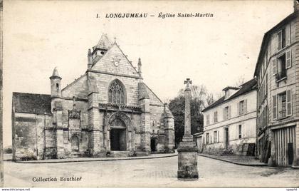 CPA Longjumeau Eglise St Martin