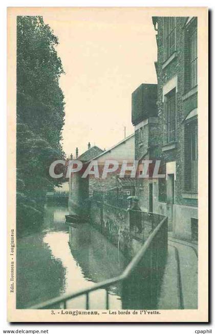 CPA Longjumeau Les bords de l'Yvette