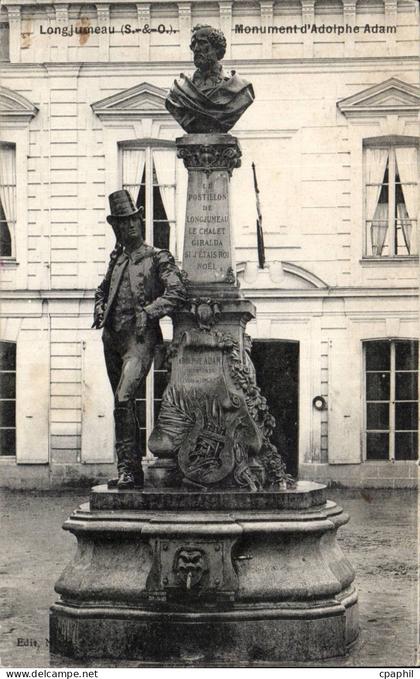 Longjumeau - Monument D' Adolphe Adam - CPA