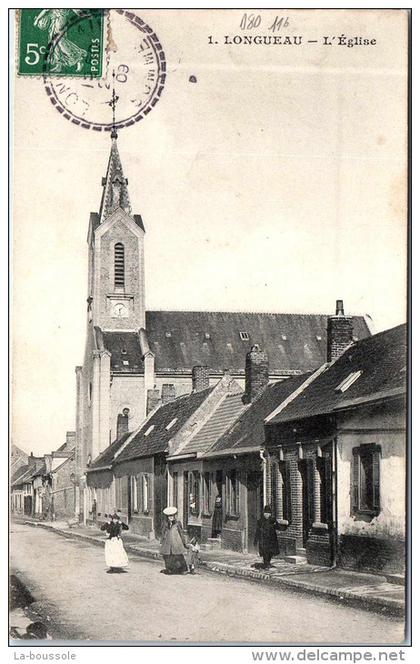 80 LONGUEAU - l'église.