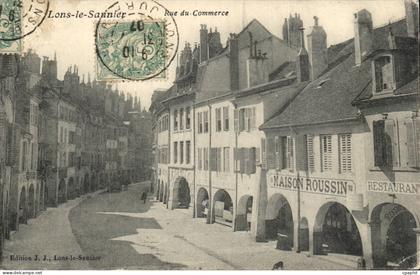 Lons le Saunier - Rue du Commerce - CPA (Maison Roussin)