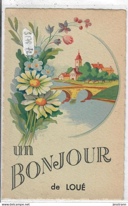 LOUE- UN BONJOUR DE LOUE