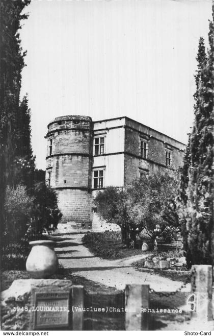 84 LOURMARIN CHATEAU DE LOURMARIN