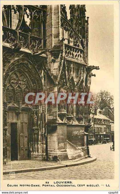 CPA Louviers Eglise Notre Dame