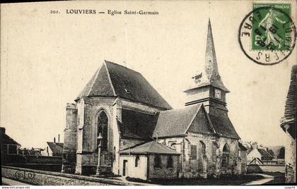 CPA Louviers Eglise Saint Germain