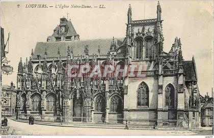 CPA Louviers L'Eglise Notre Dame