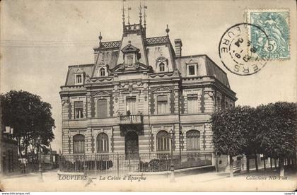 CPA Louviers La Caisse d'Epargne