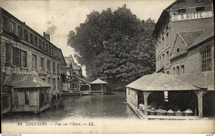 CPA Louviers Vue sur l Eure