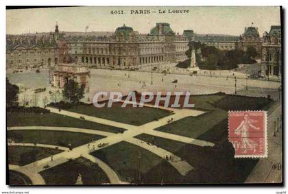 CPA Paris Le Louvre