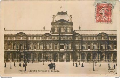 CPA Paris Louvre Pavillon Richelieu