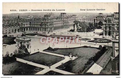 CPA Paris Nouveau Jardin du Louvre