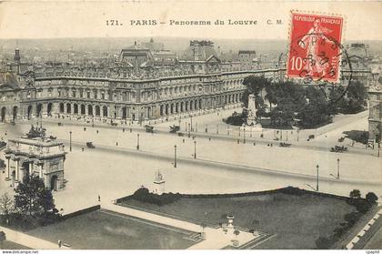 CPA Paris - Panorama du Louvre