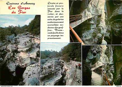 Carte Postale - 74 - Lovagny - Gorges du Fier - Multivues - CPM - Voir Scans Recto-Verso - Poscard - Carta Postal -  Pos