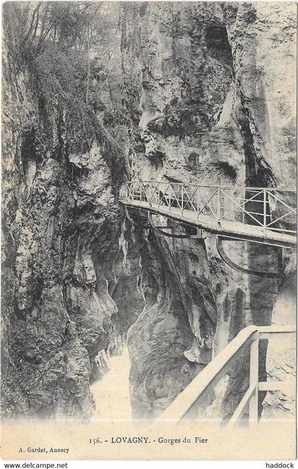 LOVAGNY : GORGES DU FIER