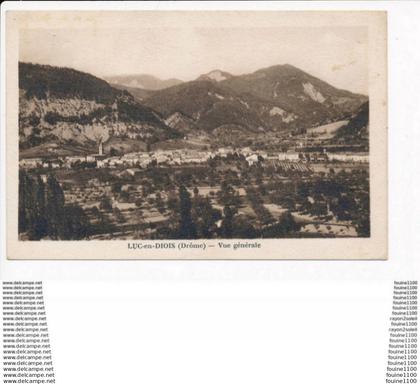 carte de luc en diois  ( recto verso )