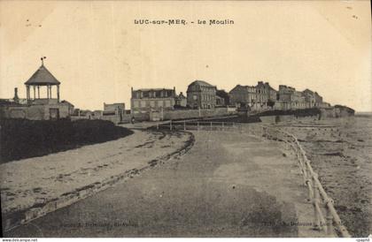 CPA Luc sur Mer le Moulin