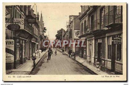 CPA Luc Sur Mer Rue de la Mer