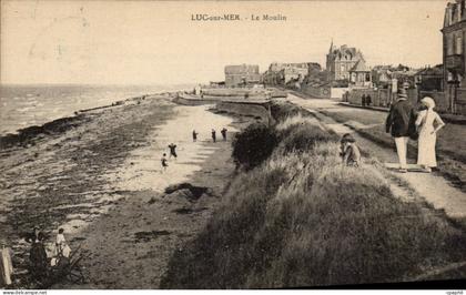 CPA Vieux Luc sur Mer Le moulin