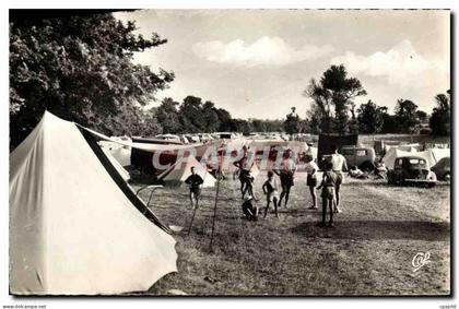 CPM Luc sur Mer Le Camping
