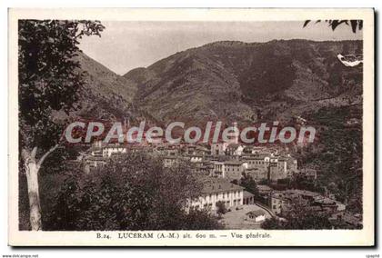 CPA Luceram Vue Generale