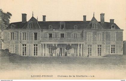 CPA Luche Pringe Chateau de la Grefferie
