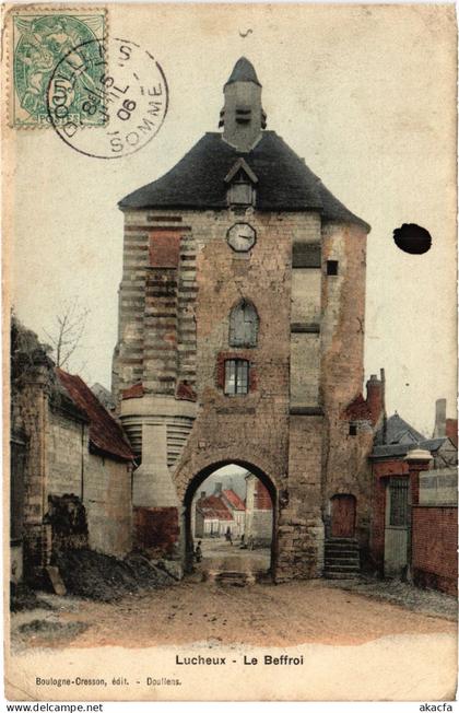 CPA Lucheux le Beffroi (1499281)