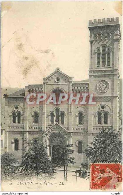 CPA LUCHON -L'Eglise-LL