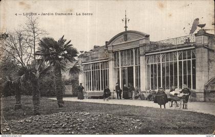 CPA Lucon jardin dumaine la serre