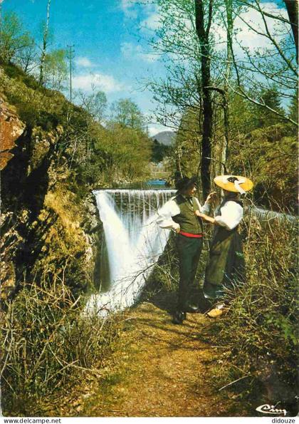 70 - Luxeuil Les Bains - Folklore avec les Gauch'nots et Gauch'nottes de Luxeuil les Bains - Le Saut de l'Ognon dans la