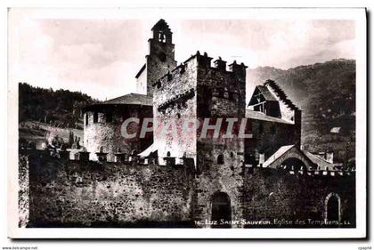 CPA Luz Saint Sauveur Eglise des Templiers